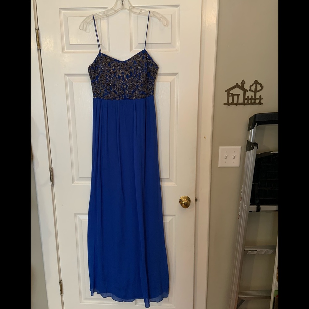 Beaded formal gown